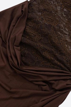 Lace Bodice Maxi Dress