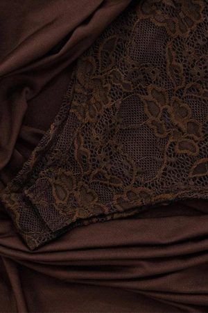 Lace Bodice Maxi Dress