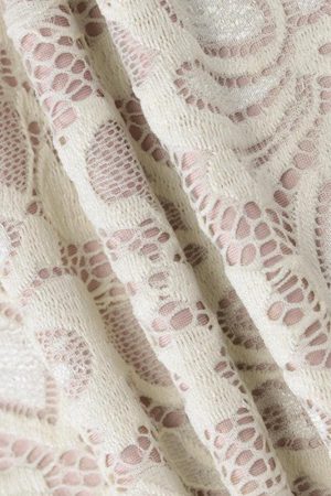 Lace Cut Out Mini Dress