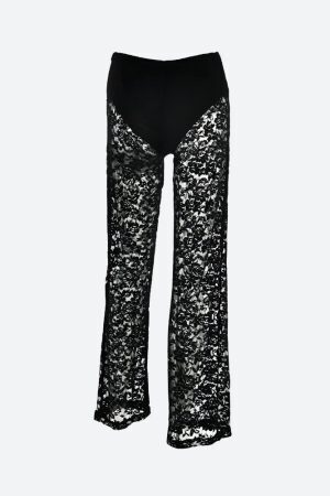 Lace Sheer Pants