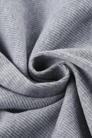 Lace Trim Ribbed Crop Top