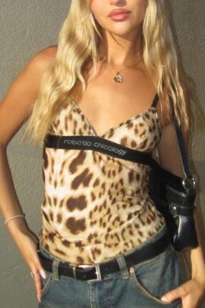 Leopard Top