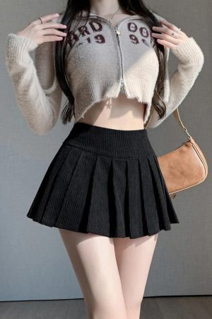Light Academia Mini Skort