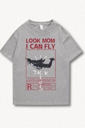 Look Mom I Can Fly Tee