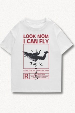 Look Mom I Can Fly Tee