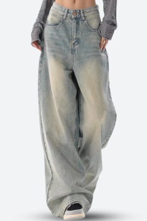 Low Rise Baggy Denim Jeans