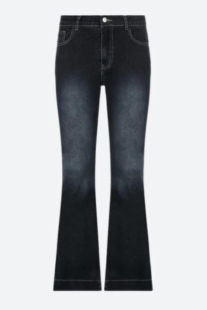 Low Rise Flare Denim Jeans