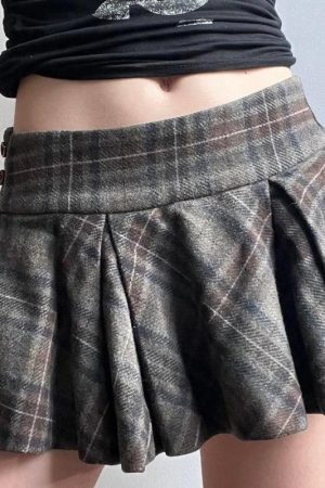 Low Rise Mini Skirt