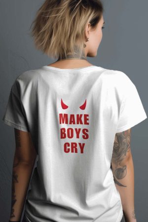 Make Boys Cry Tee