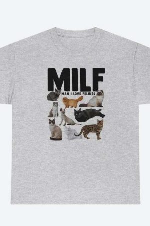 Man I Love Felines Tee