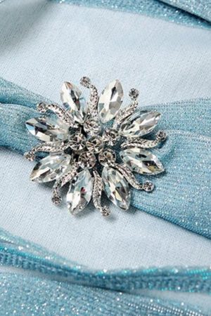 Mermaidcore Glitter Mini Dress