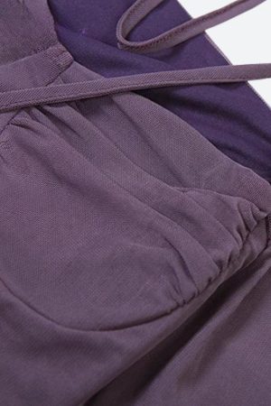 Mesh Split Midi Dress