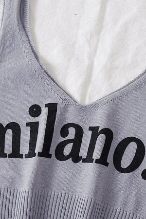 Milano Knitted Tank Top