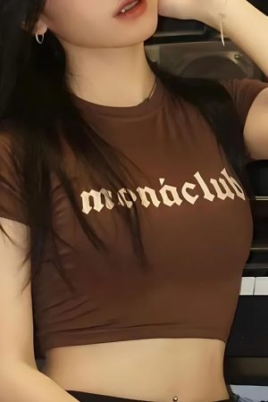 Monaclub Crop Top