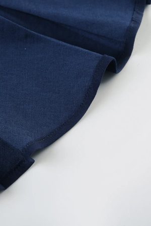 Nautical Button Mini Dress