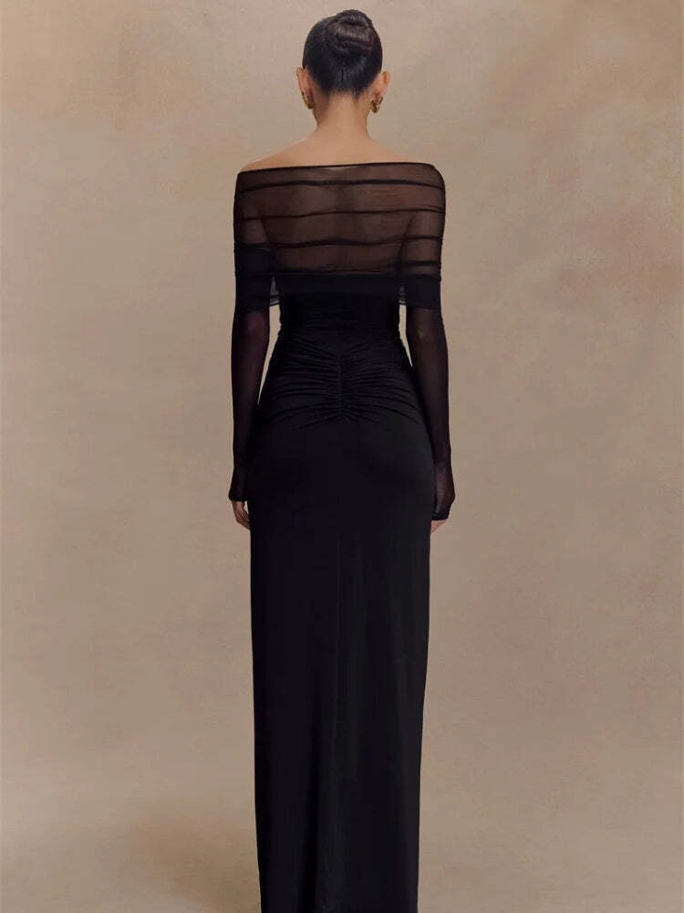 Off Shoulder Cut Out Maxi Dress Off Shoulder Cut Out Maxi Dress