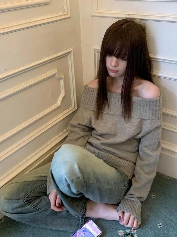 Off Shoulder Sweater Off Shoulder Sweater