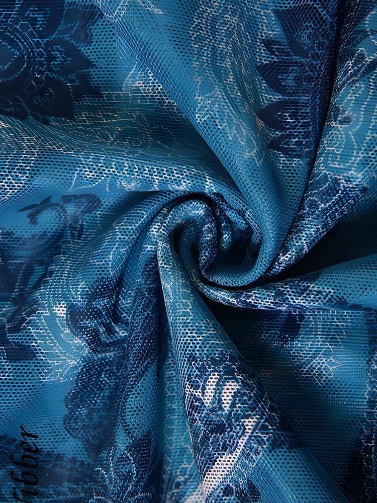 Paisley Mesh Crop Top Paisley Mesh Crop Top