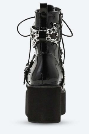 Patent Leather Boots