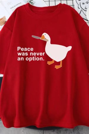 Peace Was Never An Option Tee