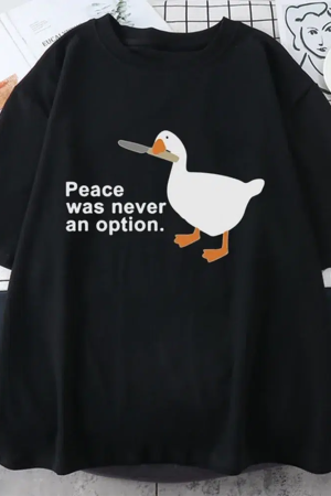 Peace Was Never An Option Tee