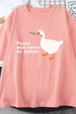 Peace Was Never An Option Tee