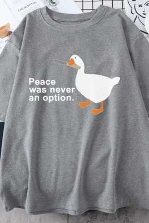 Peace Was Never An Option Tee