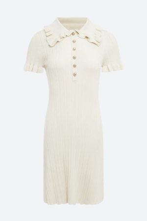 Peter Pan Collar Mini Dress