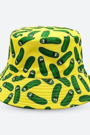 Pickle Rick Bucket Hat