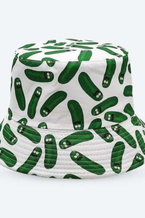 Pickle Rick Bucket Hat