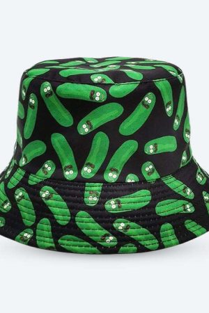 Pickle Rick Bucket Hat