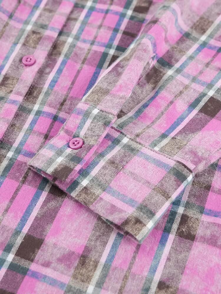 Pink Plaid Shirt Pink Plaid Shirt