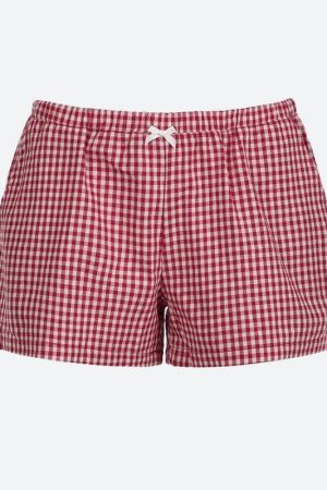 Plaid Boxer Shorts