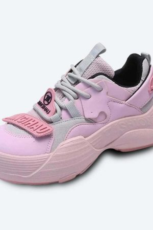 Platform Lace Up Sneakers