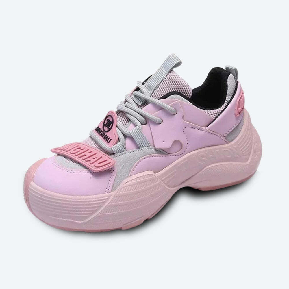 Platform Lace Up Sneakers Platform Lace Up Sneakers