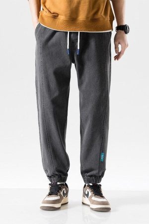 Plus Size Casual Jogger Jeans