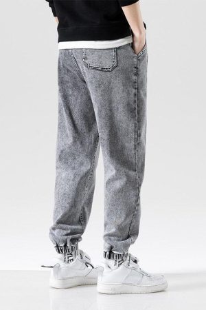 Plus Size Casual Jogger Jeans