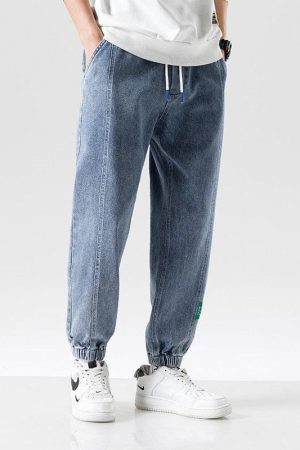 Plus Size Casual Jogger Jeans