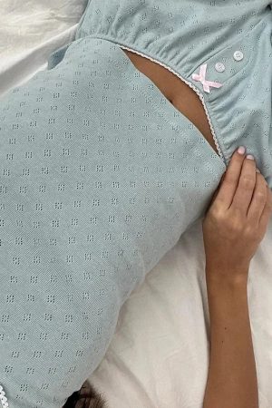 Pointelle Two Piece Pajama Set