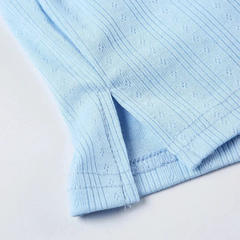 Pointelle Two Piece Pajama Set Pointelle Two Piece Pajama Set