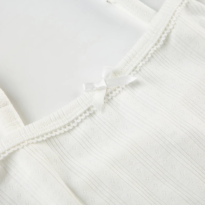 Pointelle Two Piece Pajama Set Pointelle Two Piece Pajama Set