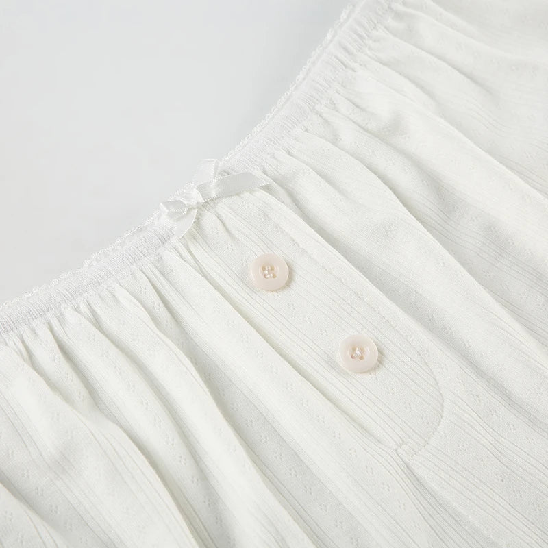 Pointelle Two Piece Pajama Set Pointelle Two Piece Pajama Set