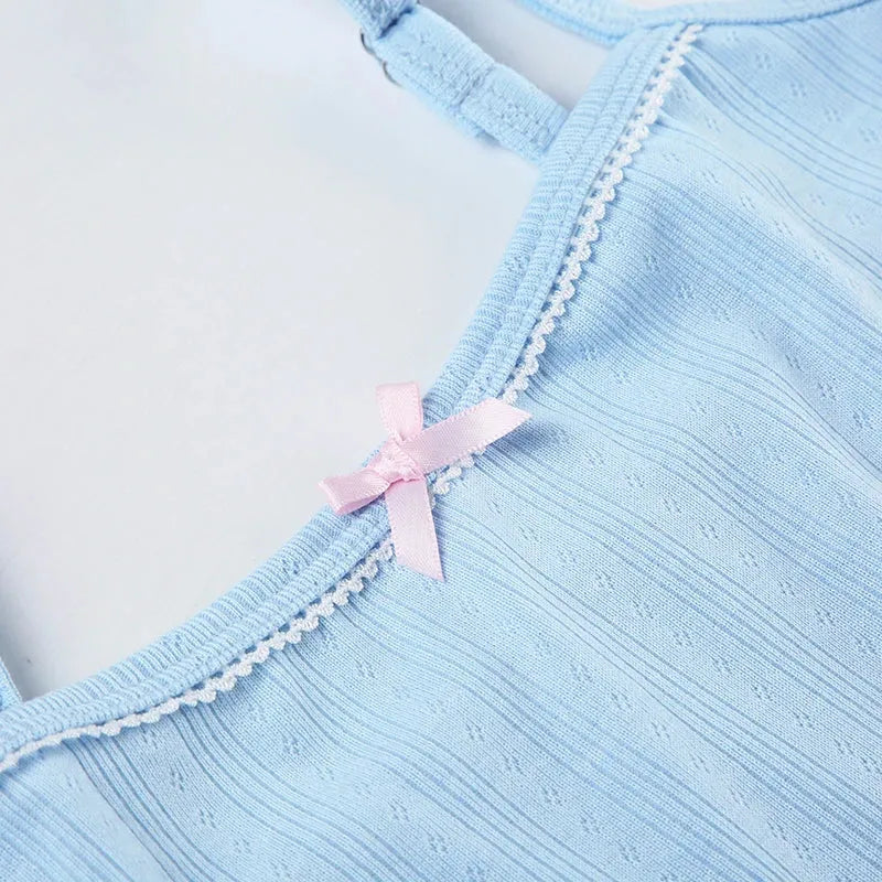 Pointelle Two Piece Pajama Set Pointelle Two Piece Pajama Set