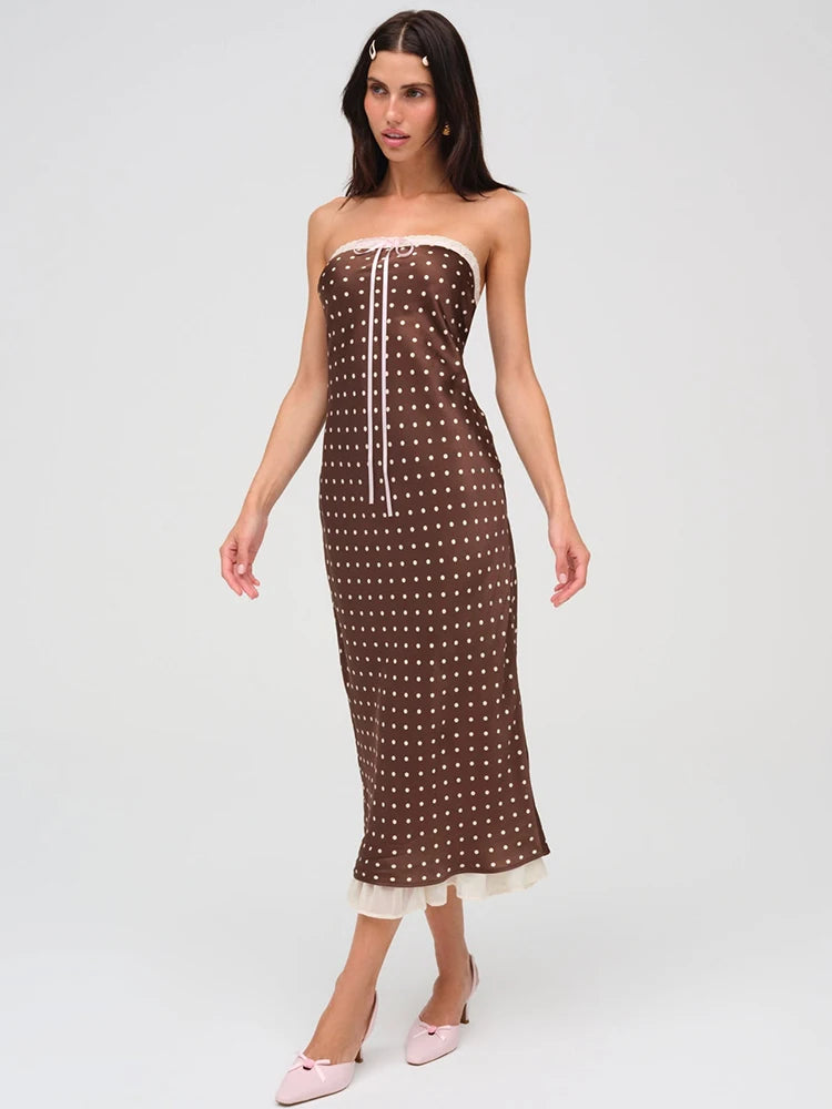 Polka Dot Midi Dress Polka Dot Midi Dress