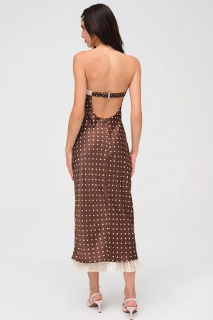 Polka Dot Midi Dress