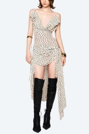 Polka Dot Mini Dress