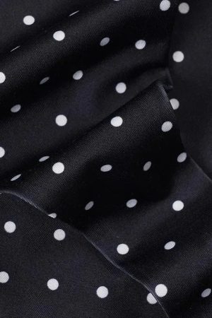 Polka Dot Ruffled Bikini Set