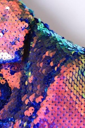 Premium Sequin Long Blazer