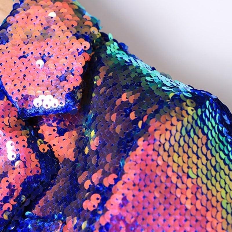 Premium Sequin Long Blazer Premium Sequin Long Blazer