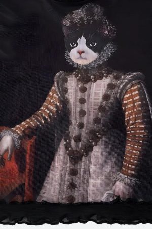 Princess Cat Crop Top